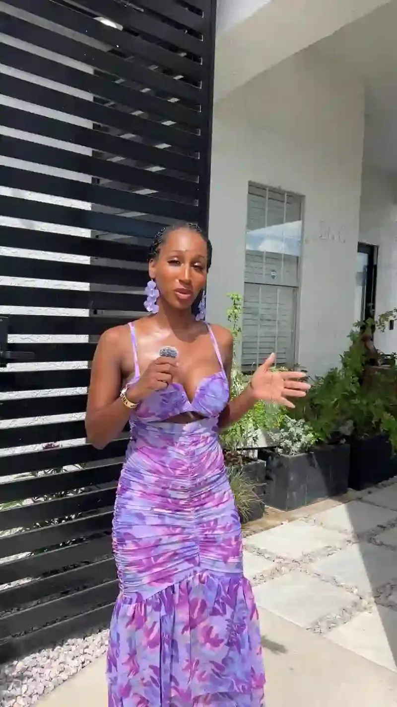 A host welcoming guests at the estate